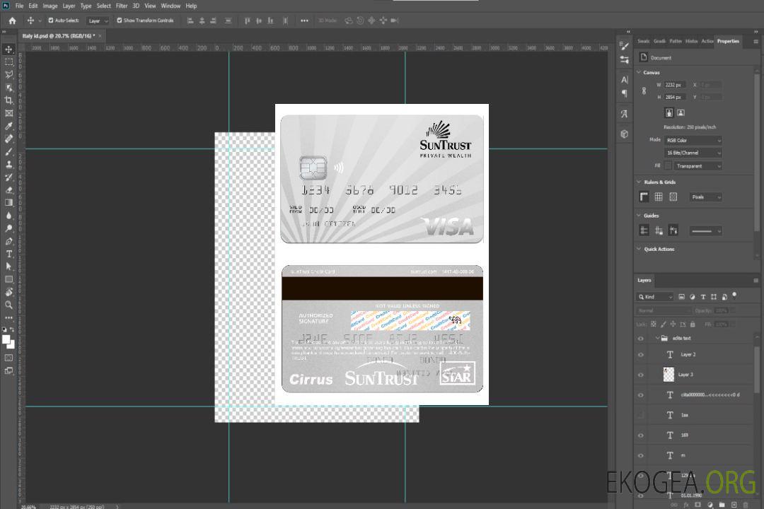 Carte Visa SunTrust aux États-Unis template Carte Visa SunTrust aux États-Unis template